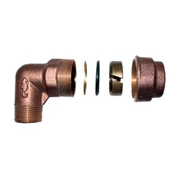 [96PM] CODO UNION 3/4 POLIETILENO-MACHO