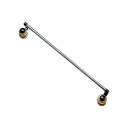 [E324N] TOALLERO NEGRO-ORO