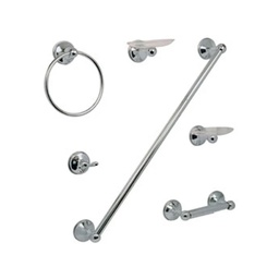 [JE14C] JUEGO ACCS.ATENAS P/EMP.CROMADO