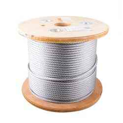 [B-022-2] CABLE DE ACERO GALVANIZADO 7X19 1/8" ROLLO 1331 MTS