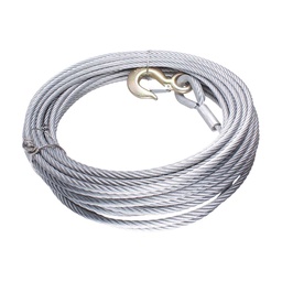 [B-462] CABLE DE ACERO GALVANIZADO C/GANCHO 7X19 3/16" ROLLO 6.09M
