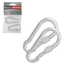 [C-01050] GANCHO RAPIDO C/TUERCA 8MM X 80MM (PRECIO X PIEZA - EMPAQUE C/2 PZAS)