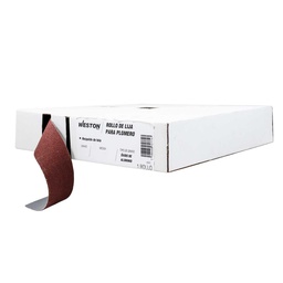 [LW-2050] ROLLO DE LIJA P/PLOMERIA AO 1-1/2" X 50YD G100