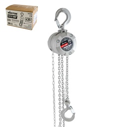 [M-02540] POLIPASTO MANUAL MINI 360° D/ALUMINIO ELEVACION 3M 250KG