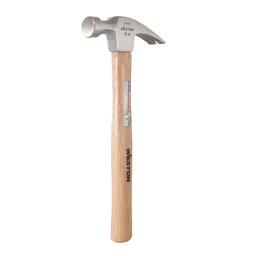 [PN-0455] MARTILLO PULIDO UÑA RECTA 16 OZ MANGO 13" DE MADERA DURA