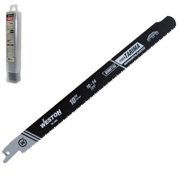 [SG-1005] SEGUETA SABLE BIMETALICA DESARMADORA DE TARIMAS 10" 10/14DPP (JGO C/25 PZS)