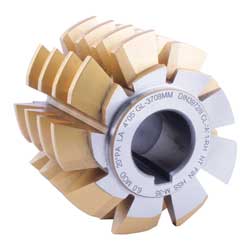 [ST-5-862-0550] CORTADOR P/ENGRANE T/HOB COBALTO M35 C/REC. D/TITANIO 20° MOD. 2.5 75MM x 56MM X 1-1/4"